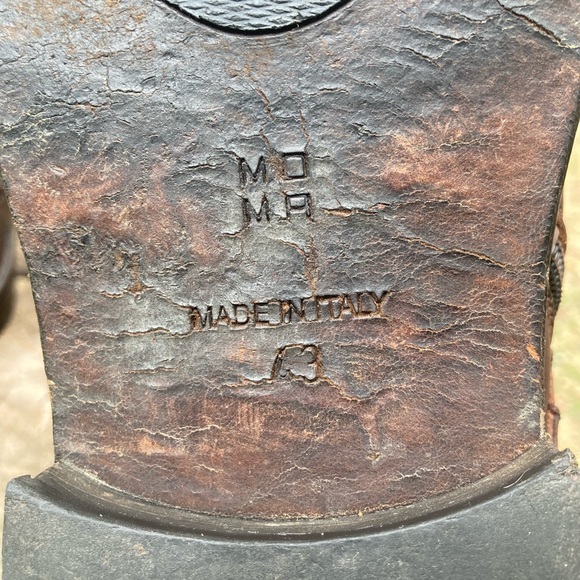 MoMA Mens ankle brogue Boots made in Italy - Picture 11 of 12